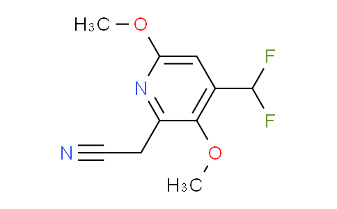 4-(Difluoromethyl)-3,6-dimethoxypyridine-2-acetonitrile
