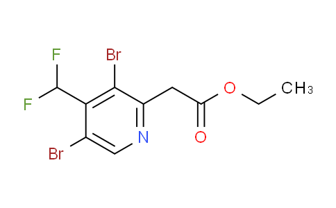 AM138227 | 1805284-74-5 | Ethyl 3,5-dibromo-4-(difluoromethyl)pyridine-2-acetate