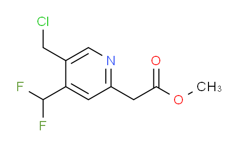 AM138250 | 1805336-57-5 | Methyl 5-(chloromethyl)-4-(difluoromethyl)pyridine-2-acetate