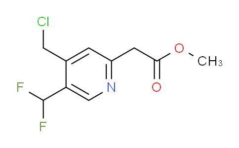 AM138258 | 1805283-90-2 | Methyl 4-(chloromethyl)-5-(difluoromethyl)pyridine-2-acetate