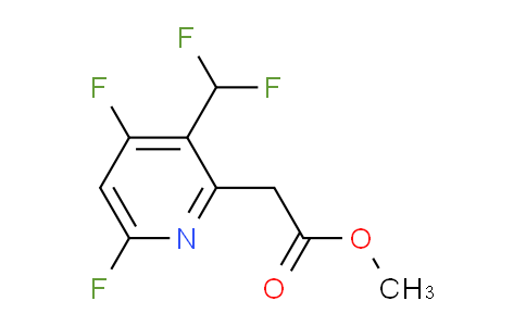 AM138259 | 1806895-69-1 | Methyl 4,6-difluoro-3-(difluoromethyl)pyridine-2-acetate