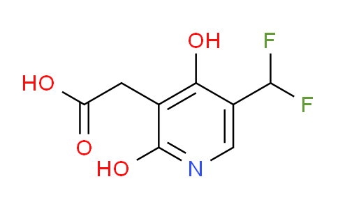 AM13826 | 1805326-47-9 | 5-(Difluoromethyl)-2,4-dihydroxypyridine-3-acetic acid