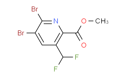 AM138262 | 1806791-33-2 | Methyl 2,3-dibromo-5-(difluoromethyl)pyridine-6-carboxylate