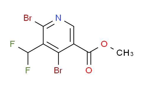 Methyl 2,4-dibromo-3-(difluoromethyl)pyridine-5-carboxylate