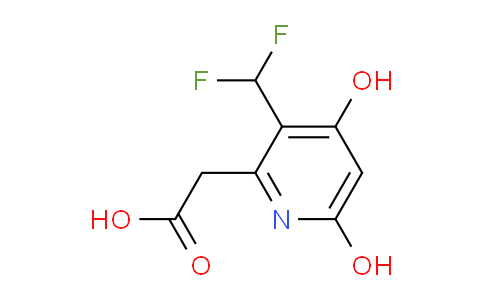 AM13827 | 1806892-98-7 | 3-(Difluoromethyl)-4,6-dihydroxypyridine-2-acetic acid