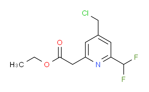 AM138275 | 1806806-36-9 | Ethyl 4-(chloromethyl)-2-(difluoromethyl)pyridine-6-acetate