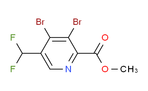 AM138277 | 1805968-19-7 | Methyl 3,4-dibromo-5-(difluoromethyl)pyridine-2-carboxylate