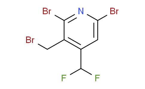 AM138279 | 1805283-82-2 | 3-(Bromomethyl)-2,6-dibromo-4-(difluoromethyl)pyridine