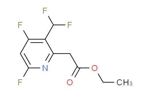 Ethyl 4,6-difluoro-3-(difluoromethyl)pyridine-2-acetate
