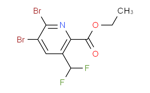 AM138284 | 1805245-53-7 | Ethyl 2,3-dibromo-5-(difluoromethyl)pyridine-6-carboxylate