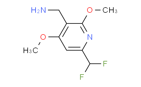 3-(Aminomethyl)-6-(difluoromethyl)-2,4-dimethoxypyridine