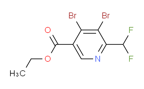 AM138295 | 1804716-06-0 | Ethyl 3,4-dibromo-2-(difluoromethyl)pyridine-5-carboxylate