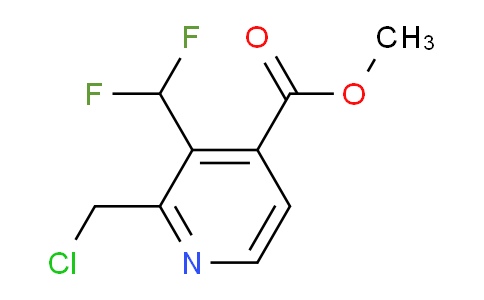 Methyl 2-(chloromethyl)-3-(difluoromethyl)pyridine-4-carboxylate