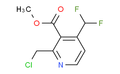Methyl 2-(chloromethyl)-4-(difluoromethyl)pyridine-3-carboxylate