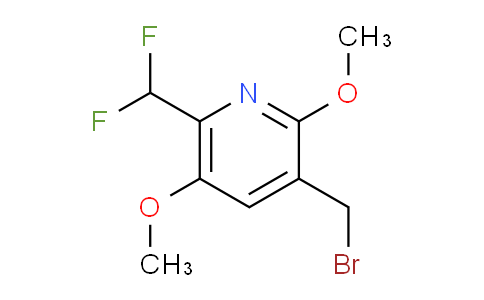 3-(Bromomethyl)-6-(difluoromethyl)-2,5-dimethoxypyridine