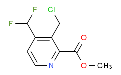 AM138324 | 1805040-49-6 | Methyl 3-(chloromethyl)-4-(difluoromethyl)pyridine-2-carboxylate