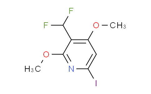 AM138329 | 1806820-32-5 | 3-(Difluoromethyl)-2,4-dimethoxy-6-iodopyridine