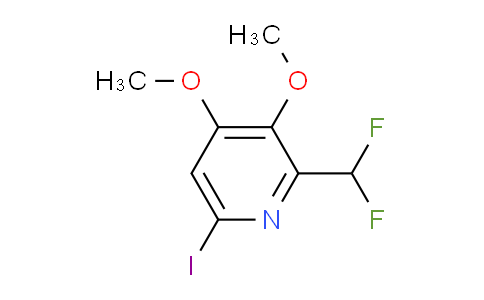 AM138338 | 1804452-62-7 | 2-(Difluoromethyl)-3,4-dimethoxy-6-iodopyridine