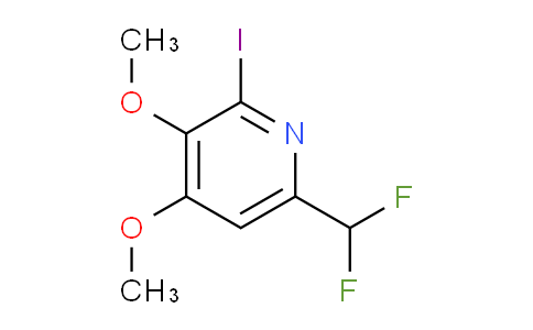 AM138340 | 1805257-58-2 | 6-(Difluoromethyl)-3,4-dimethoxy-2-iodopyridine