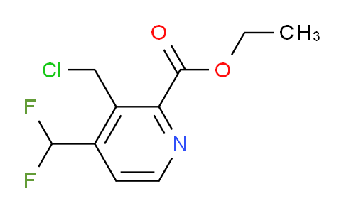 AM138347 | 1805283-55-9 | Ethyl 3-(chloromethyl)-4-(difluoromethyl)pyridine-2-carboxylate