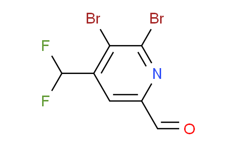 AM138357 | 1805049-01-7 | 2,3-Dibromo-4-(difluoromethyl)pyridine-6-carboxaldehyde