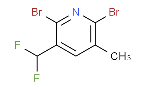 AM138363 | 1806806-37-0 | 2,6-Dibromo-3-(difluoromethyl)-5-methylpyridine