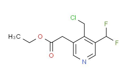 AM138372 | 1804444-78-7 | Ethyl 4-(chloromethyl)-3-(difluoromethyl)pyridine-5-acetate