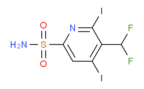 AM138377 | 1804694-36-7 | 3-(Difluoromethyl)-2,4-diiodopyridine-6-sulfonamide