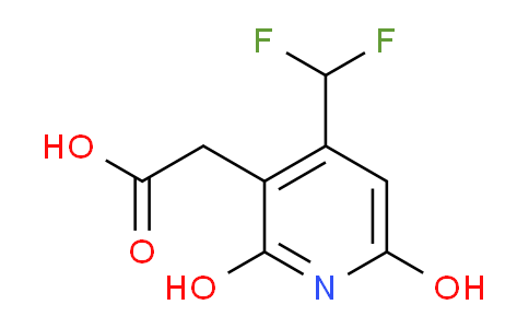 AM13838 | 1805326-69-5 | 4-(Difluoromethyl)-2,6-dihydroxypyridine-3-acetic acid