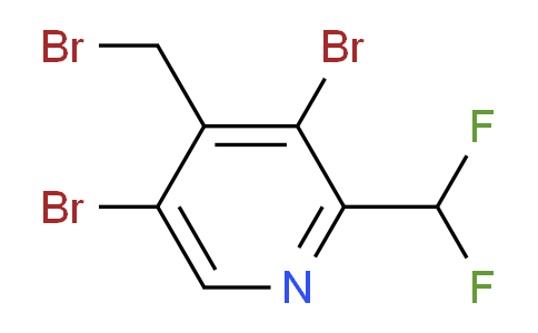 4-(Bromomethyl)-3,5-dibromo-2-(difluoromethyl)pyridine