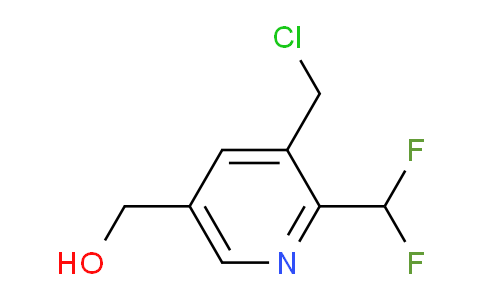 3-(Chloromethyl)-2-(difluoromethyl)pyridine-5-methanol