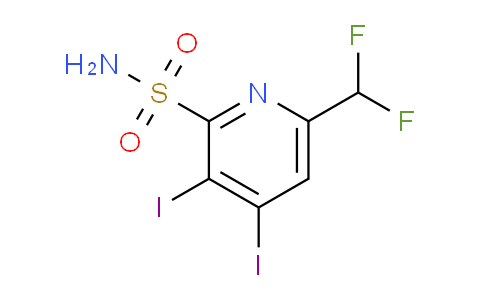 AM138389 | 1805256-61-4 | 6-(Difluoromethyl)-3,4-diiodopyridine-2-sulfonamide