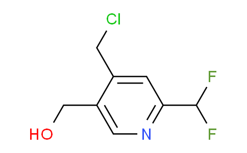 4-(Chloromethyl)-2-(difluoromethyl)pyridine-5-methanol