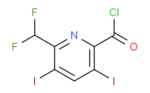 AM138408 | 1806799-33-6 | 2-(Difluoromethyl)-3,5-diiodopyridine-6-carbonyl chloride