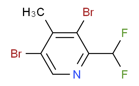 AM138425 | 1805047-27-1 | 3,5-Dibromo-2-(difluoromethyl)-4-methylpyridine