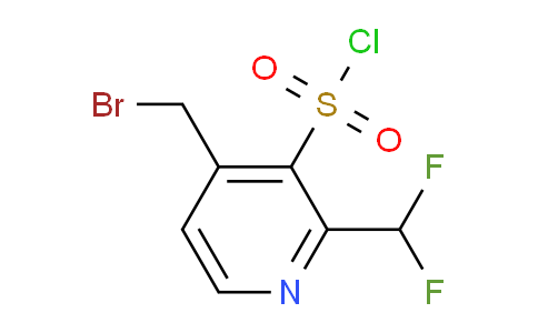 AM138427 | 1805327-04-1 | 4-(Bromomethyl)-2-(difluoromethyl)pyridine-3-sulfonyl chloride