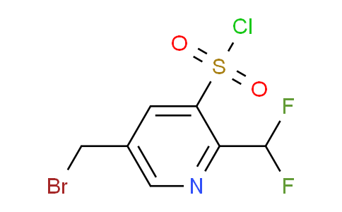 AM138431 | 1805320-58-4 | 5-(Bromomethyl)-2-(difluoromethyl)pyridine-3-sulfonyl chloride