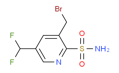 AM138445 | 1805934-63-7 | 3-(Bromomethyl)-5-(difluoromethyl)pyridine-2-sulfonamide