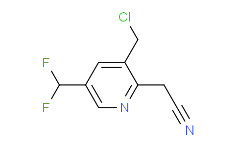 AM138447 | 1804443-85-3 | 3-(Chloromethyl)-5-(difluoromethyl)pyridine-2-acetonitrile