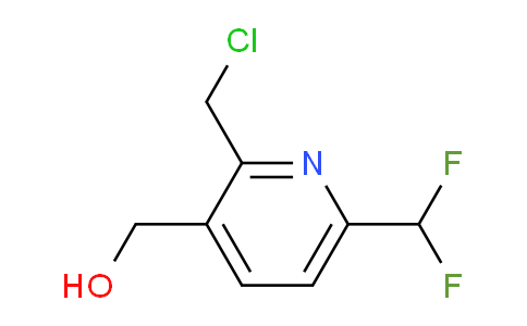 2-(Chloromethyl)-6-(difluoromethyl)pyridine-3-methanol