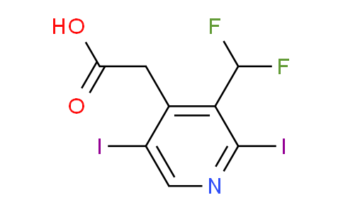 AM138462 | 1806805-85-5 | 3-(Difluoromethyl)-2,5-diiodopyridine-4-acetic acid