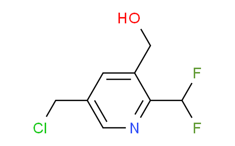 5-(Chloromethyl)-2-(difluoromethyl)pyridine-3-methanol