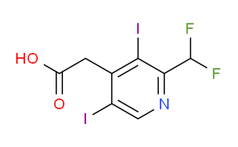 AM138474 | 1806826-15-2 | 2-(Difluoromethyl)-3,5-diiodopyridine-4-acetic acid