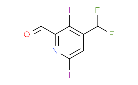 AM138481 | 1805159-96-9 | 4-(Difluoromethyl)-3,6-diiodopyridine-2-carboxaldehyde