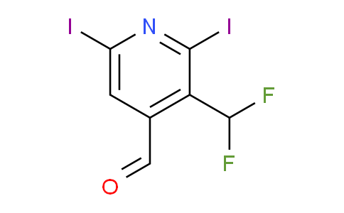 AM138483 | 1806825-57-9 | 3-(Difluoromethyl)-2,6-diiodopyridine-4-carboxaldehyde