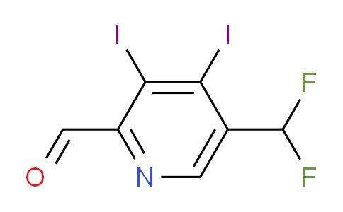 AM138485 | 1804719-43-4 | 5-(Difluoromethyl)-3,4-diiodopyridine-2-carboxaldehyde