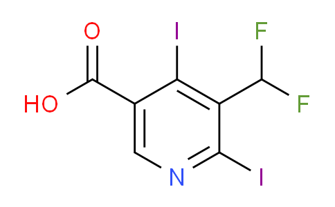 AM138490 | 1805160-40-0 | 3-(Difluoromethyl)-2,4-diiodopyridine-5-carboxylic acid