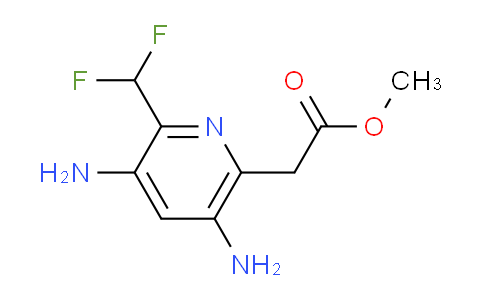 AM138491 | 1805240-83-8 | Methyl 3,5-diamino-2-(difluoromethyl)pyridine-6-acetate