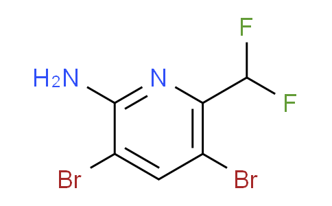 AM138495 | 1805957-71-4 | 2-Amino-3,5-dibromo-6-(difluoromethyl)pyridine