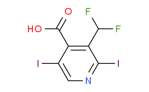 AM138496 | 1806032-96-1 | 3-(Difluoromethyl)-2,5-diiodopyridine-4-carboxylic acid